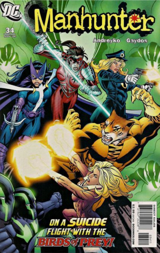 MANHUNTER #34 2008 Green Lantern DC COMICS