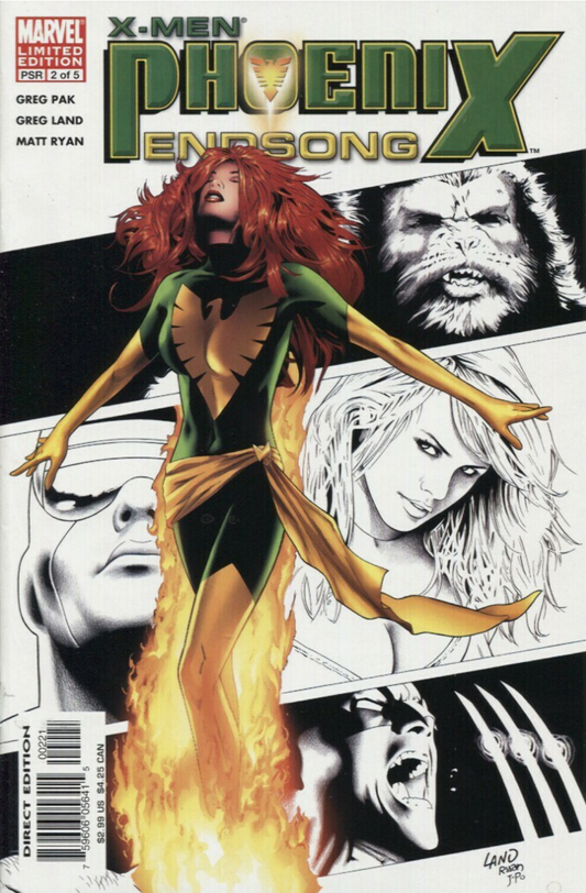 X-MEN PHOENIX ENDSONG #2 VARIANT 2005 X-Men MARVEL COMCS