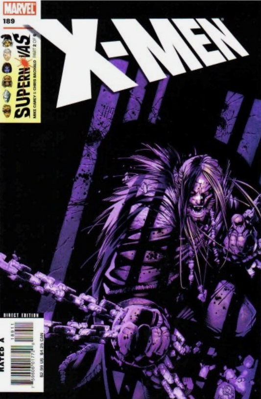X-MEN #189 2006 X-Men MARVEL COMCS