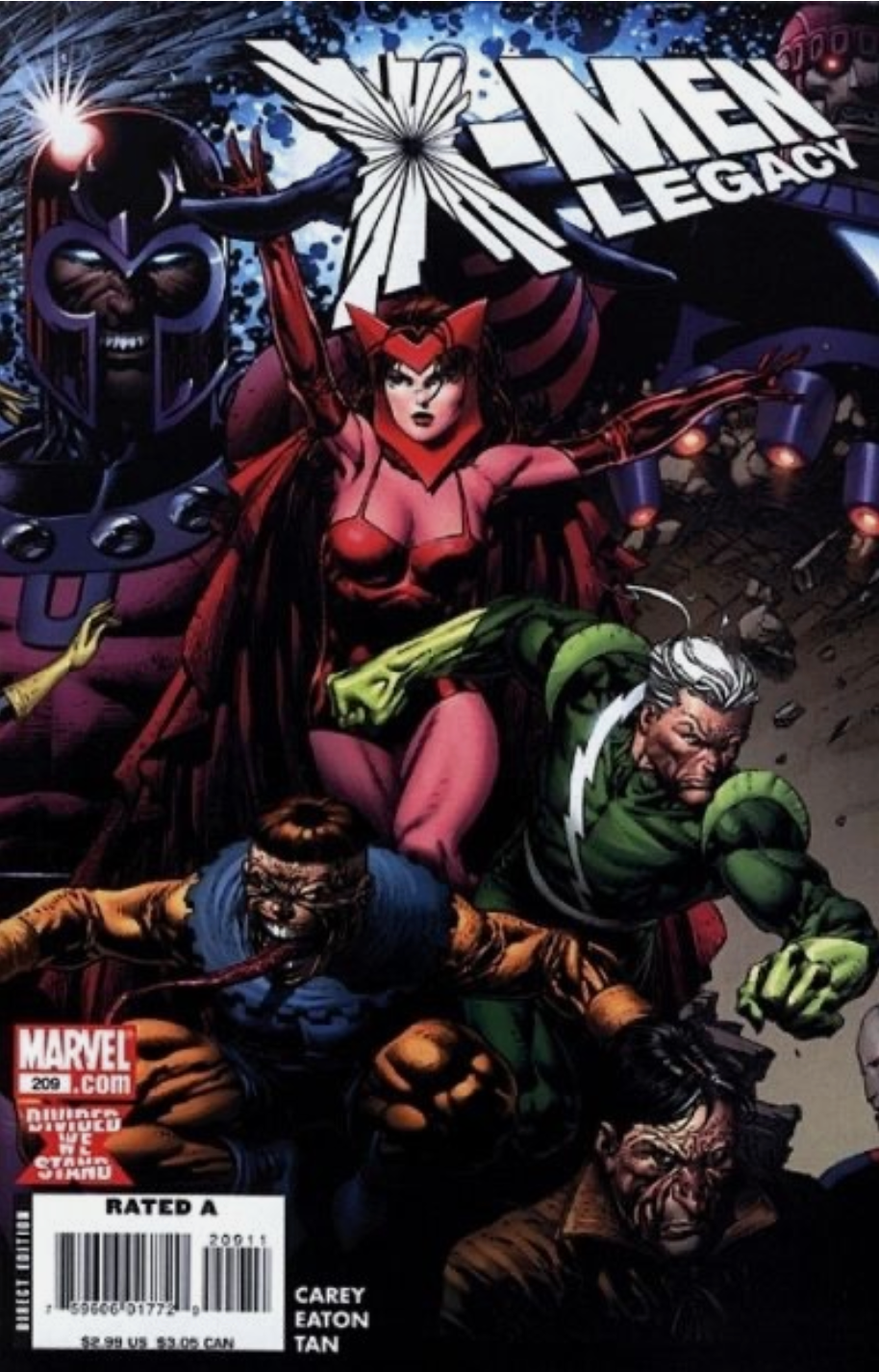 X-MEN LEGACY #209 2008