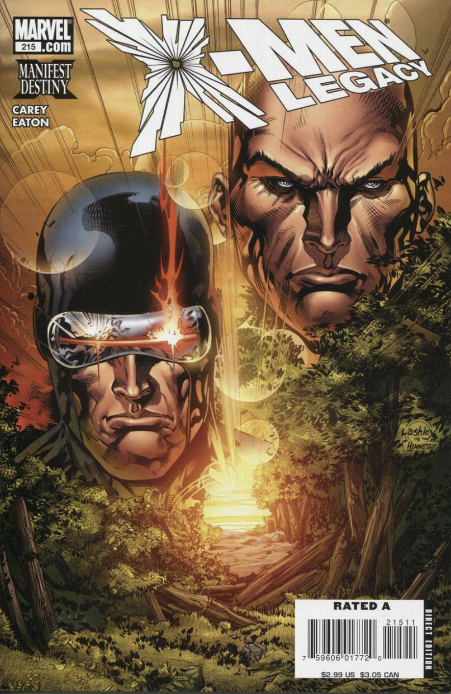 X-MEN LEGACY #215 2008