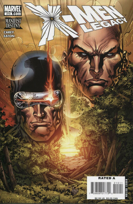 X-MEN LEGACY #215 2008 X-Men MARVEL COMCS