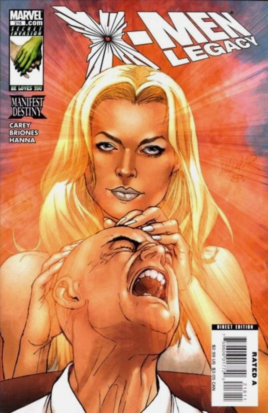 X-MEN LEGACY #216 2008