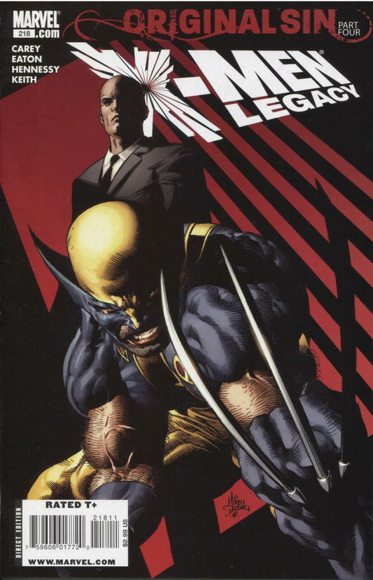 X-MEN LEGACY #218 2008 X-Men MARVEL COMCS