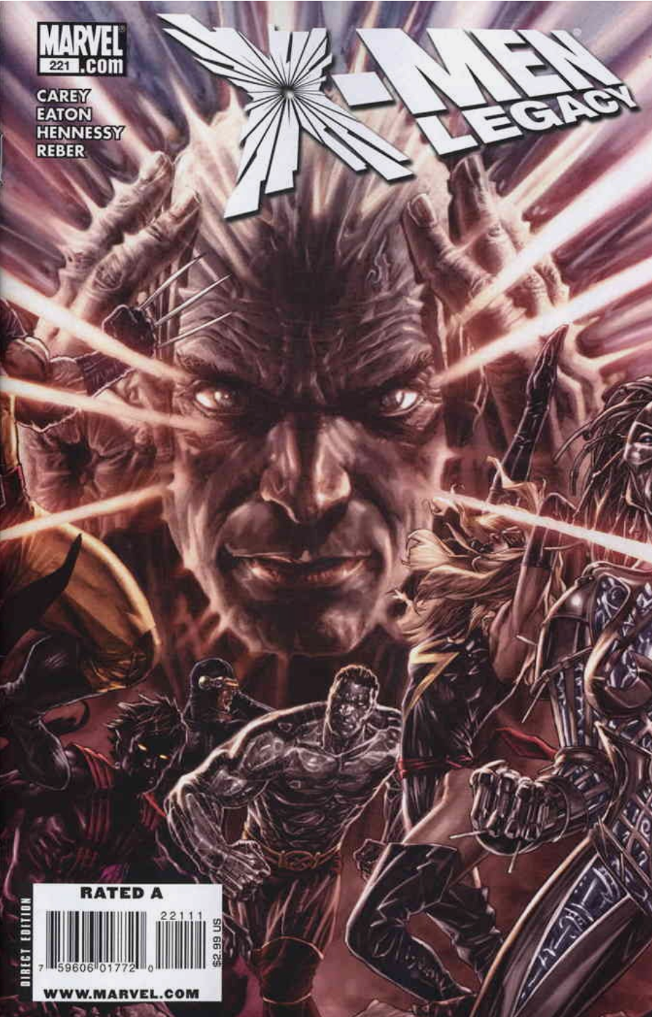 X-MEN LEGACY #221 2008