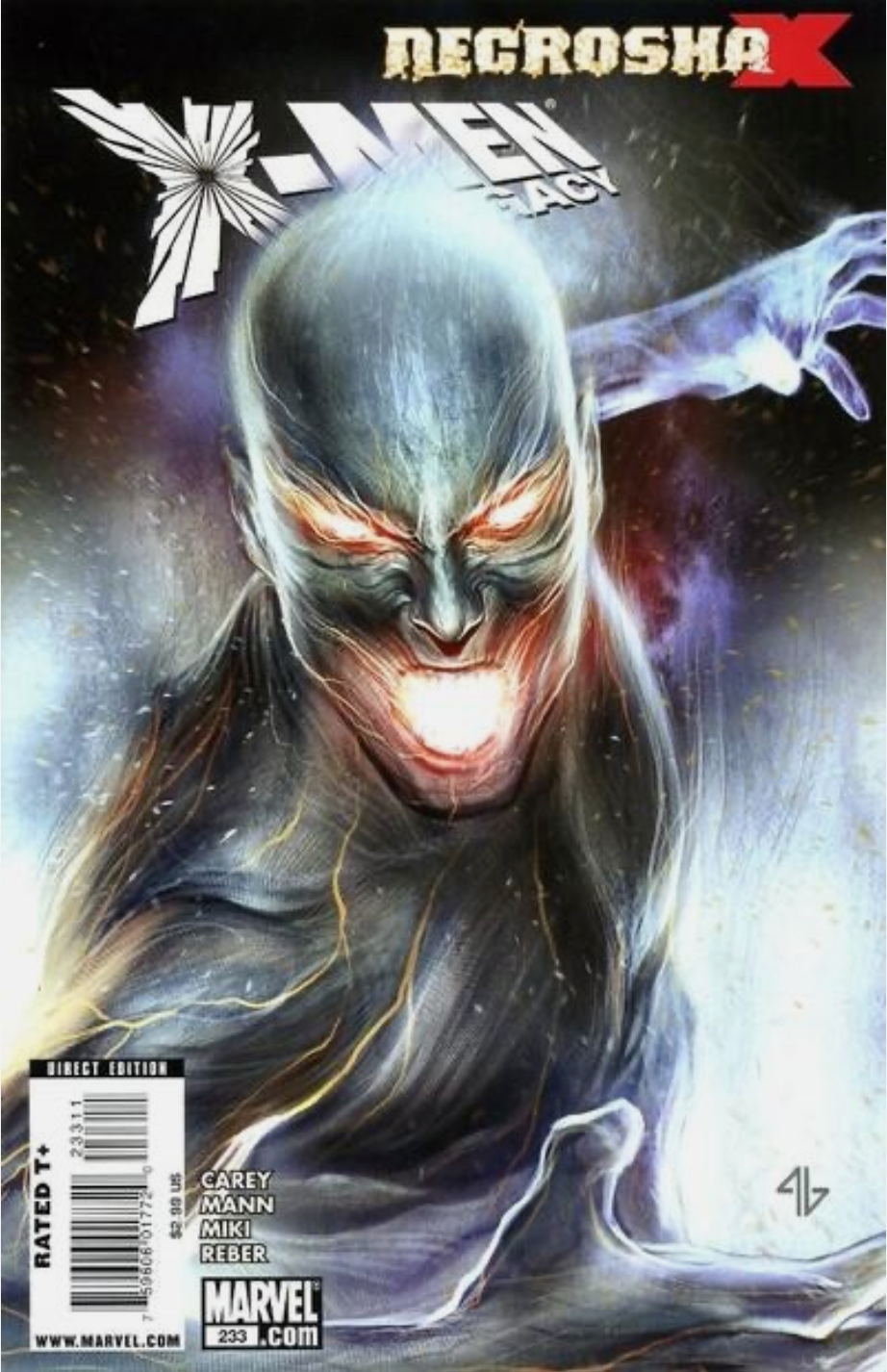 X-MEN LEGACY #233 GRANOV 2010