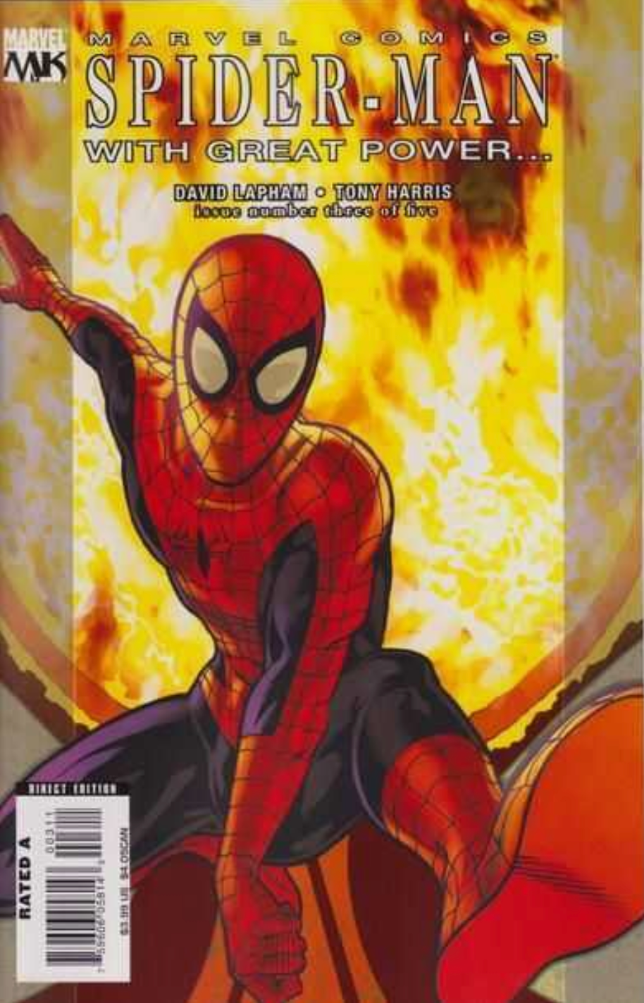 SPIDER-MAN WITH GREAT POWER #3 2008