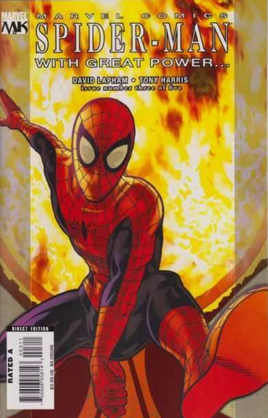 SPIDER-MAN WITH GREAT POWER #3 2008 Spider-Man MARVEL COMCS