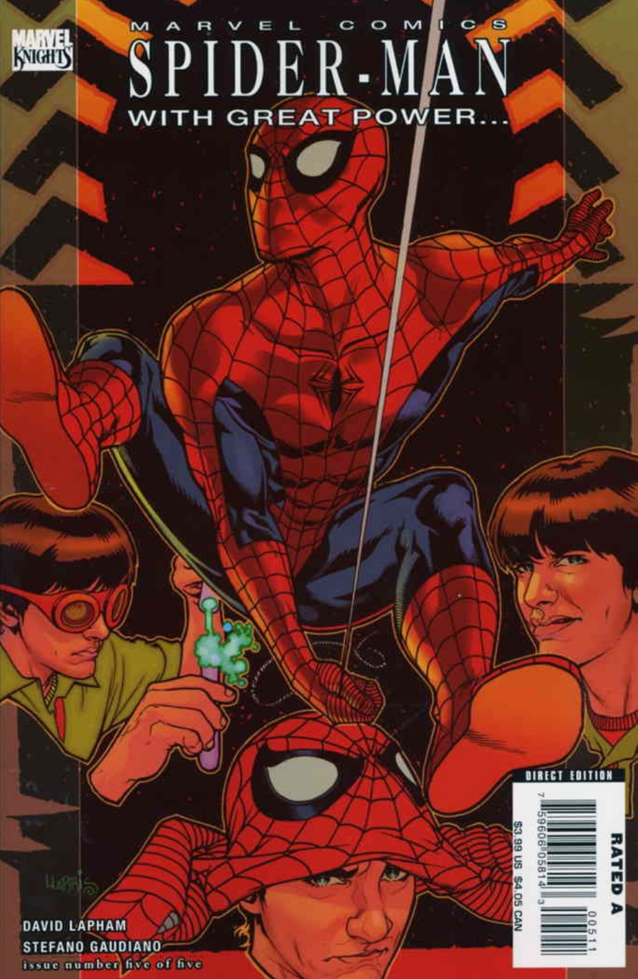 SPIDER-MAN WITH GREAT POWER #5 2008