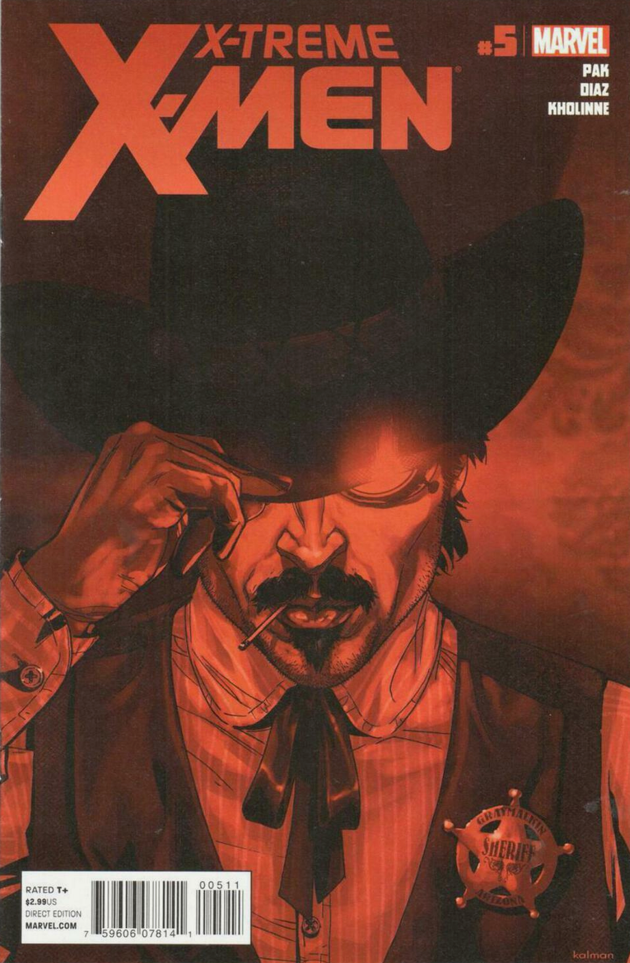 X-TREME X-MEN #5 2012 X-Treme X-Men MARVEL COMCS