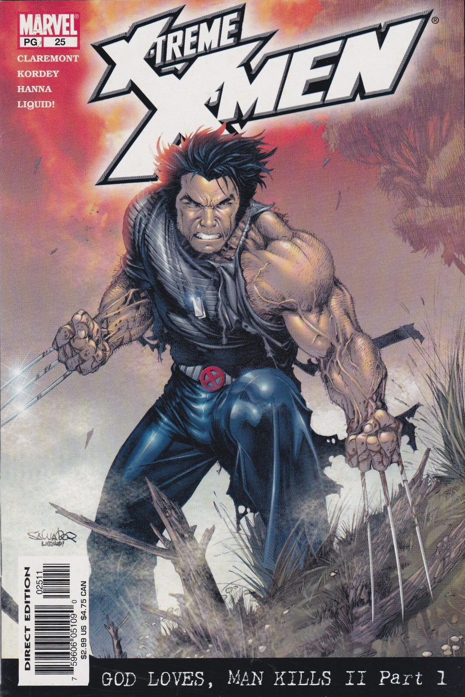 X-TREME X-MEN #25 2003