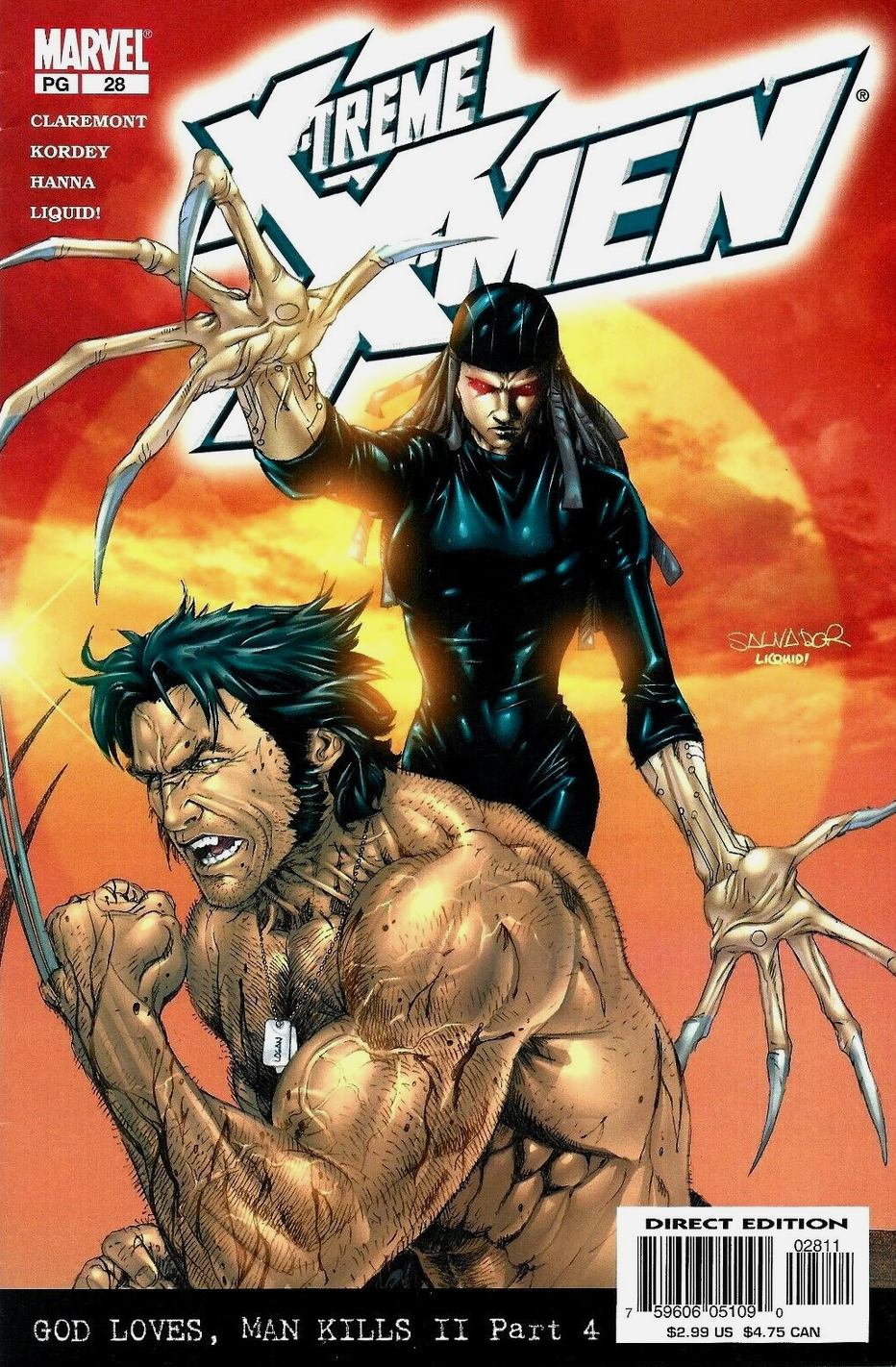 X-TREME X-MEN #28 2003 X-Treme X-Men MARVEL COMCS
