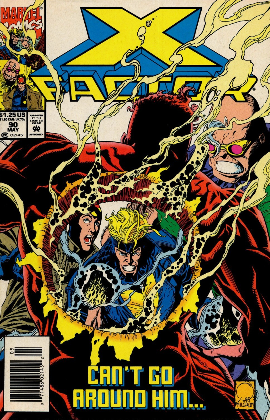 X-FACTOR #90 1993 NEWSSTAND X-Factor MARVEL COMICS