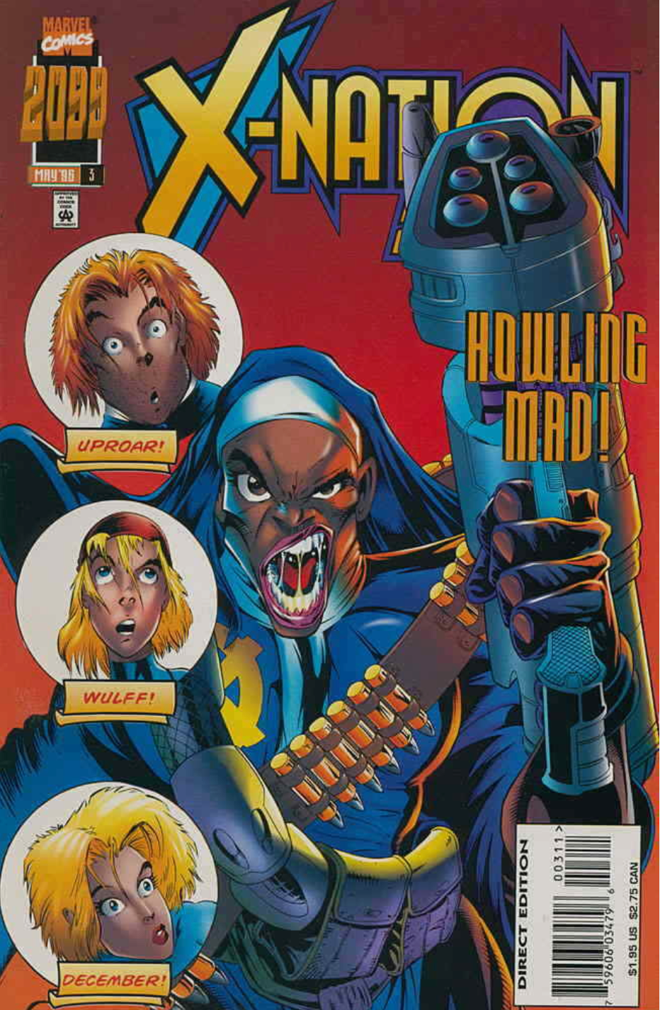 X-NATION 2099 #3 HOMAGE 1996