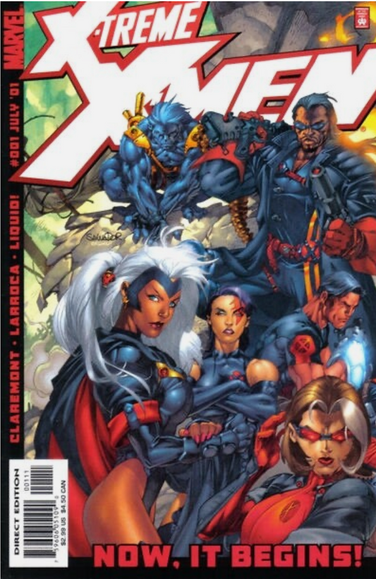 X-TREME X-MEN #1 2001 X-Treme X-Men MARVEL COMCS