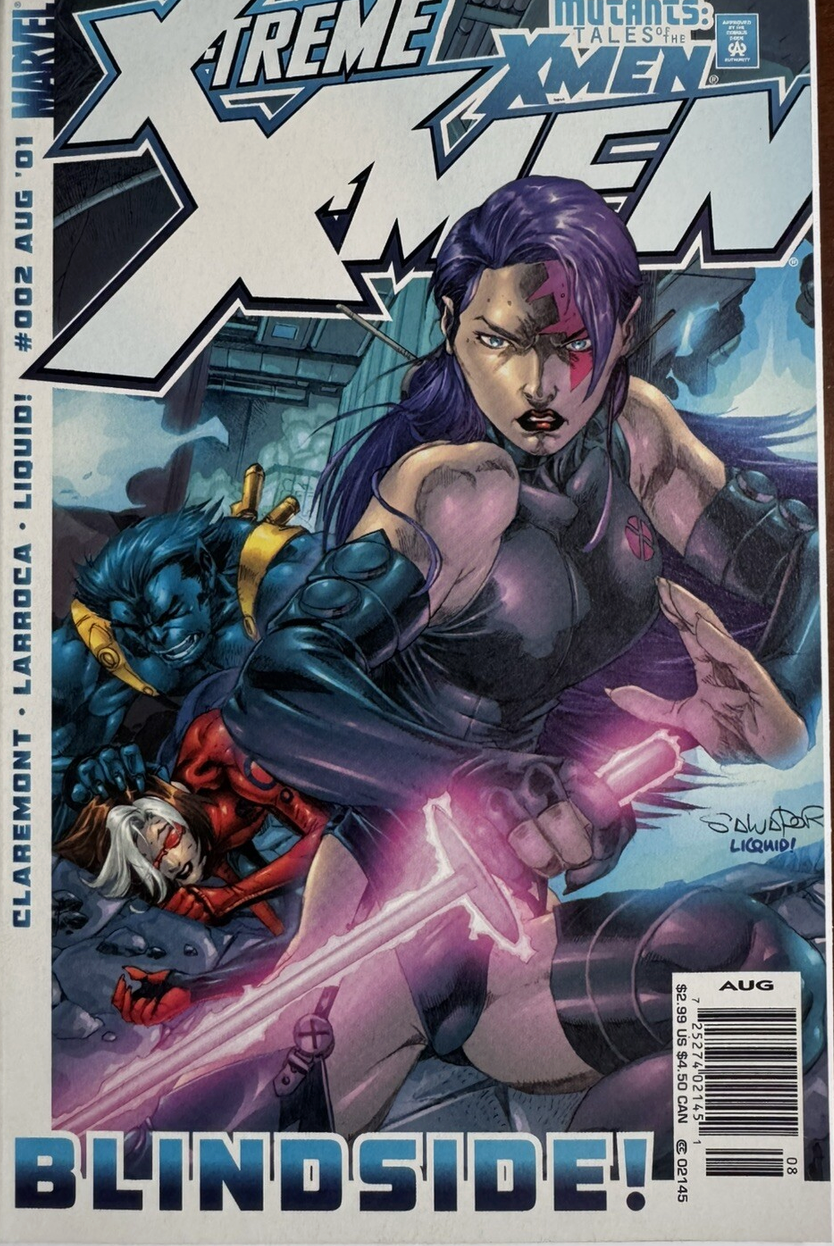 X-TREME X-MEN #2 2001 NEWSSTAND