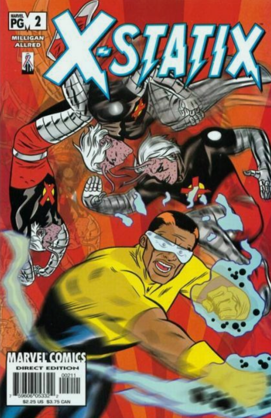 X-STATIX #2 2002 X-Statix MARVEL COMCS