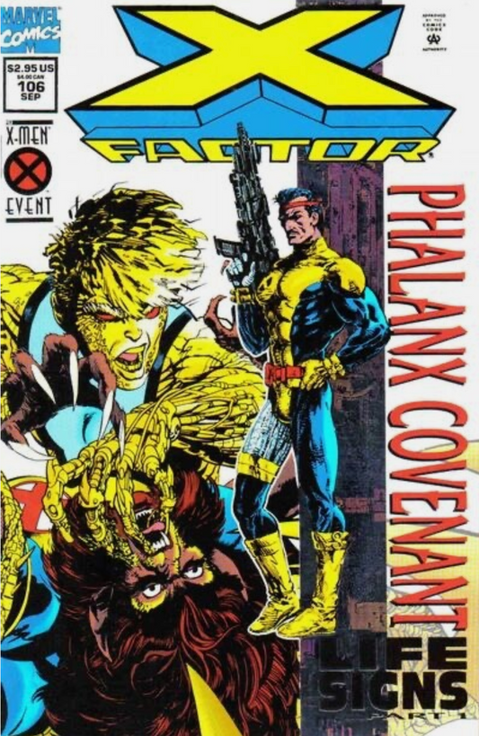X-FACTOR #106 FOIL 1994 X-Factor MARVEL COMICS