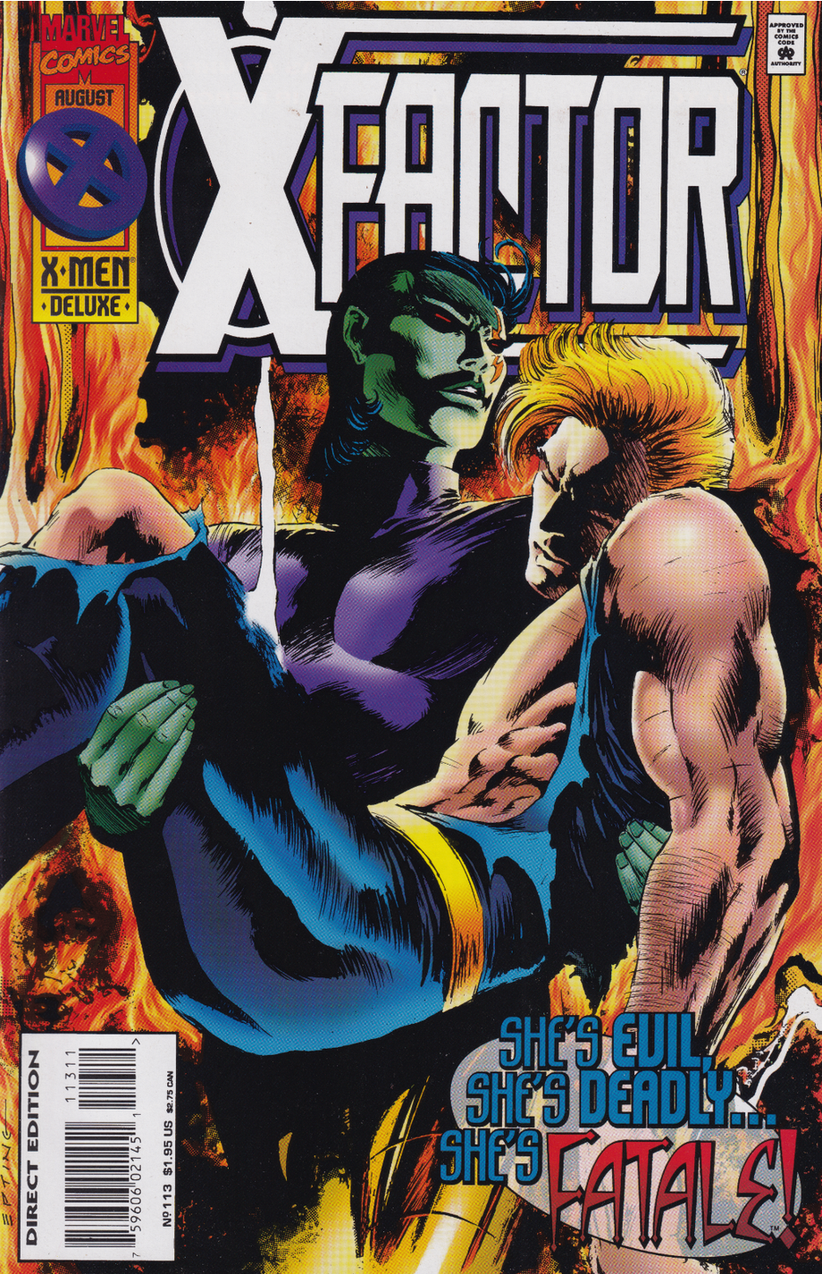 X-FACTOR #113 1995