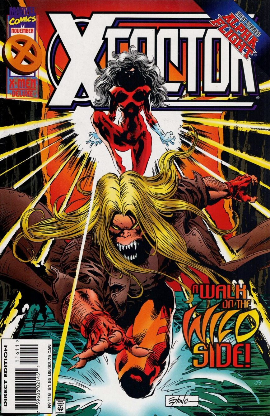 X-FACTOR #116 1995