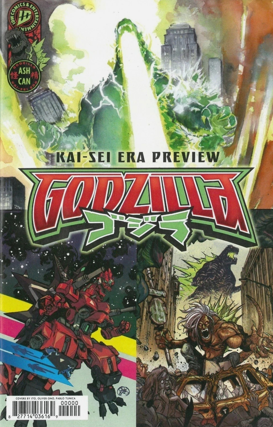 GODZILLA KAI-SEI-ERA #1 ASHCAN 2026