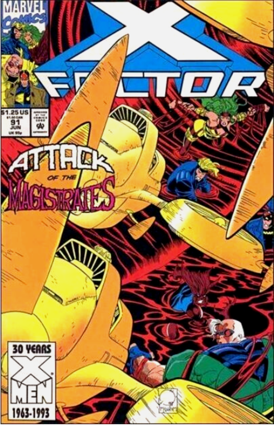 X-FACTOR #91 1993