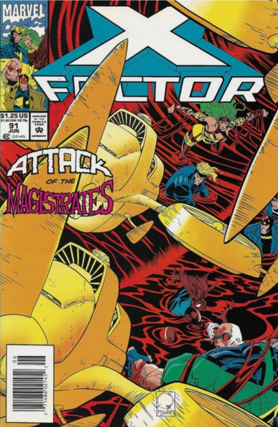 X-FACTOR #91 1993 NEWSSTAND