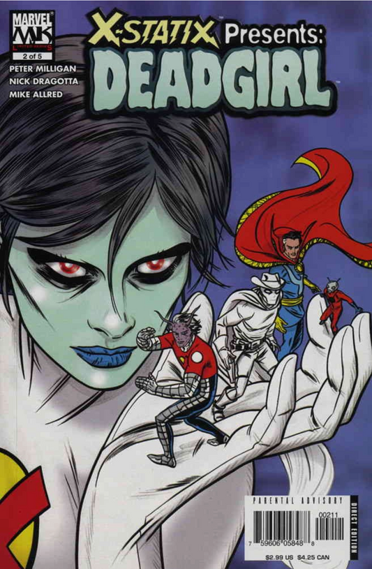 X-STATIX PRESENTS DEAD GIRL #2 2006 X-Statix MARVEL COMCS