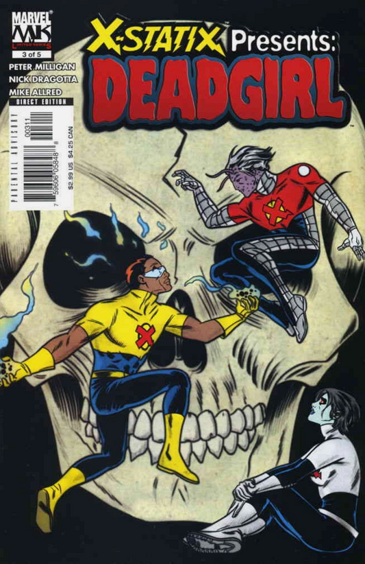 X-STATIX PRESENTS DEAD GIRL #3 2006 X-Statix MARVEL COMCS