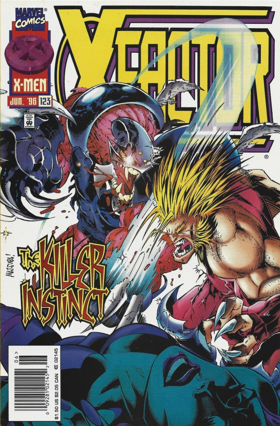 X-FACTOR #123 1996