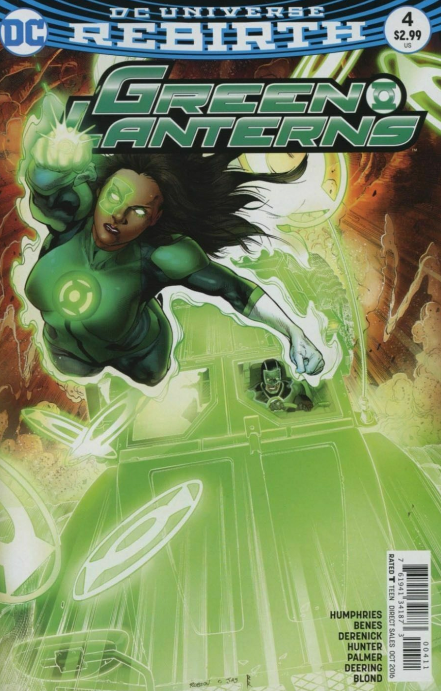 GREEN LANTERNS REBIRTH #4 2016 Green Lantern DC COMICS