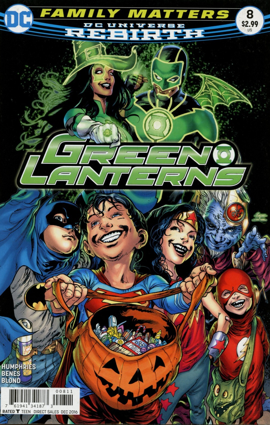 GREEN LANTERNS REBIRTH #8 2016 Green Lantern DC COMICS