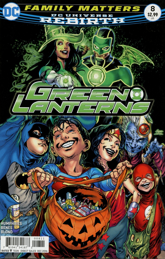 GREEN LANTERNS REBIRTH #8 2016 Green Lantern DC COMICS