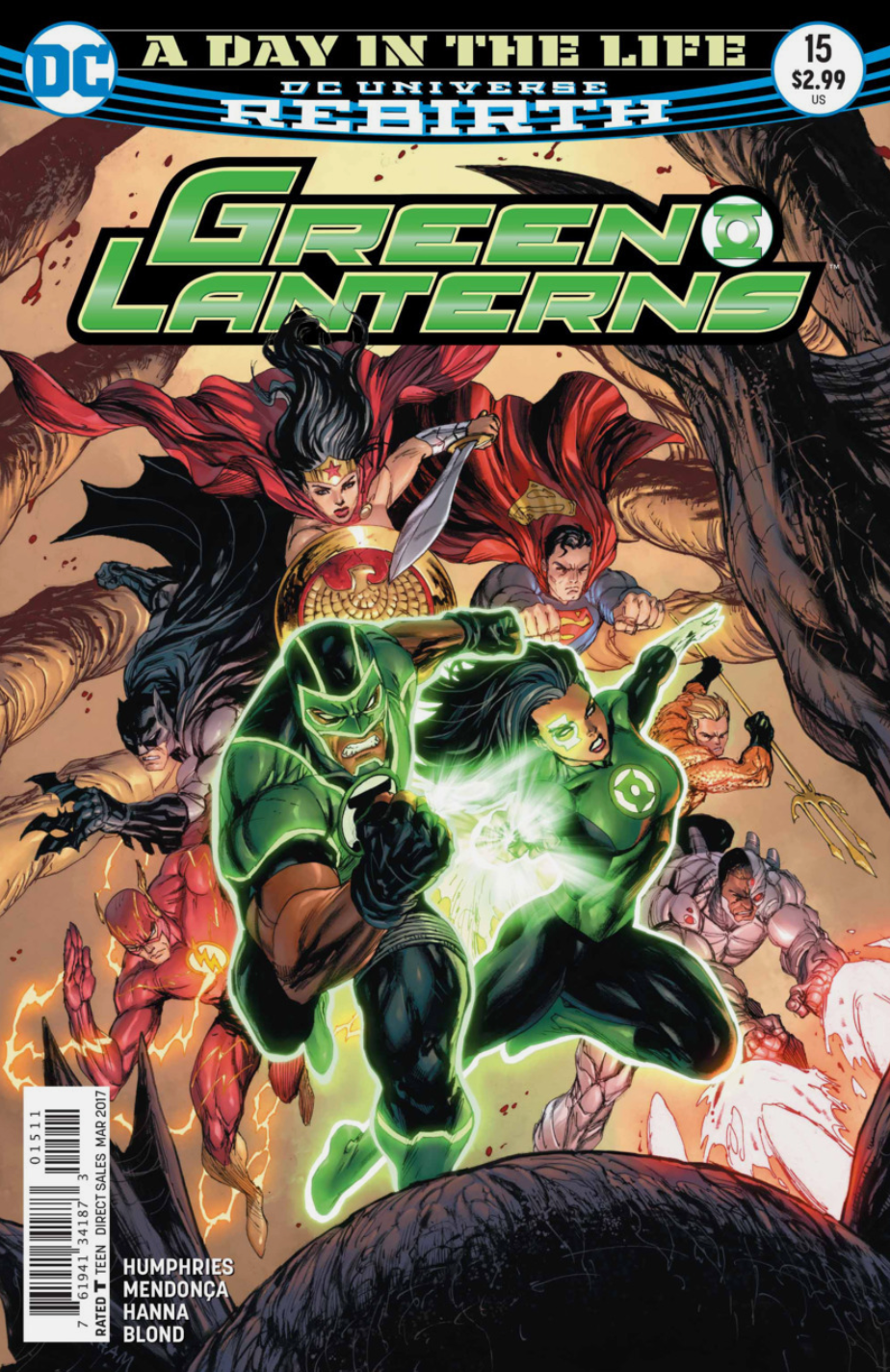 GREEN LANTERNS REBIRTH #15 2017