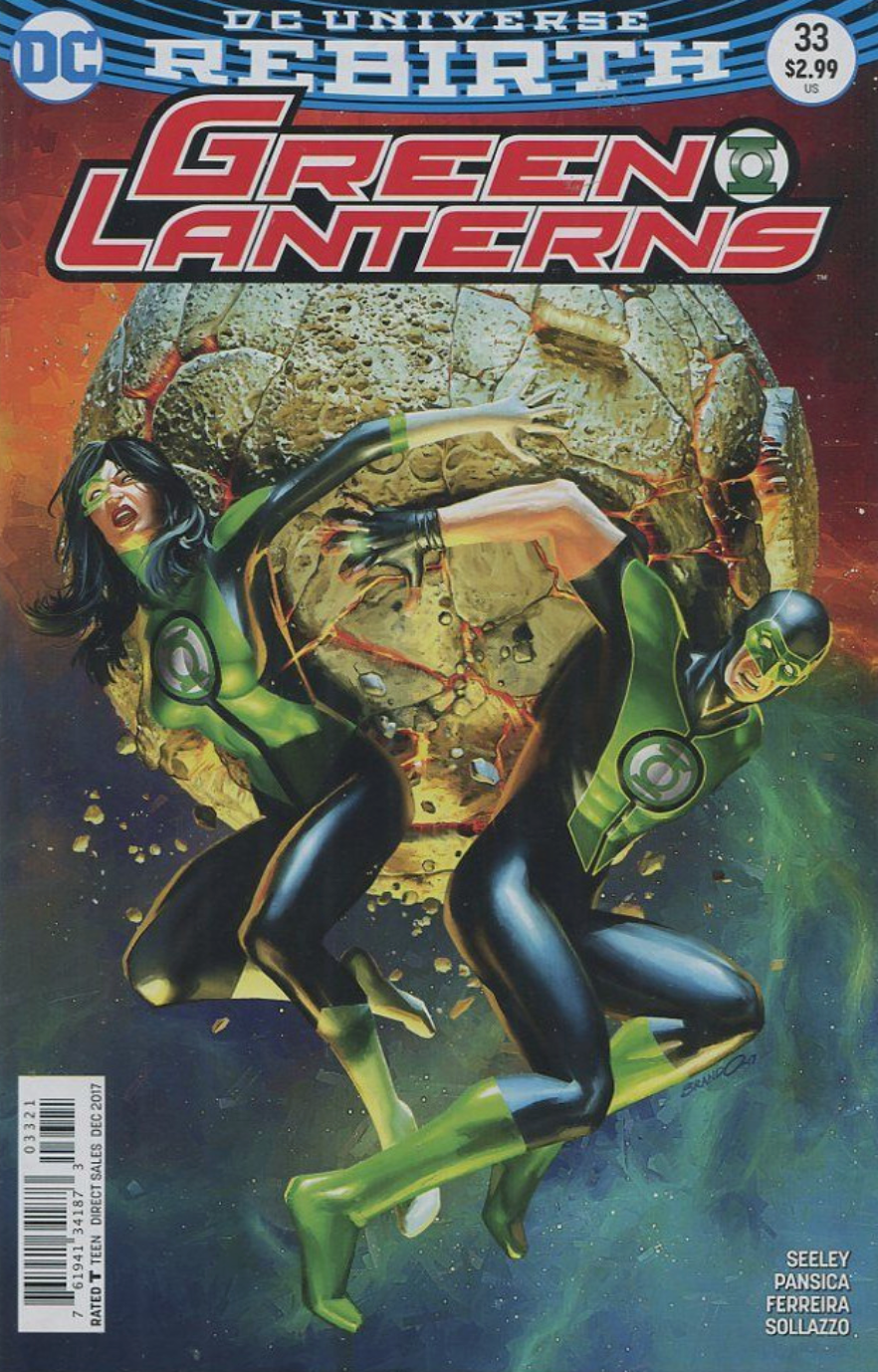 GREEN LANTERNS REBIRTH #33 VARIANT 2017