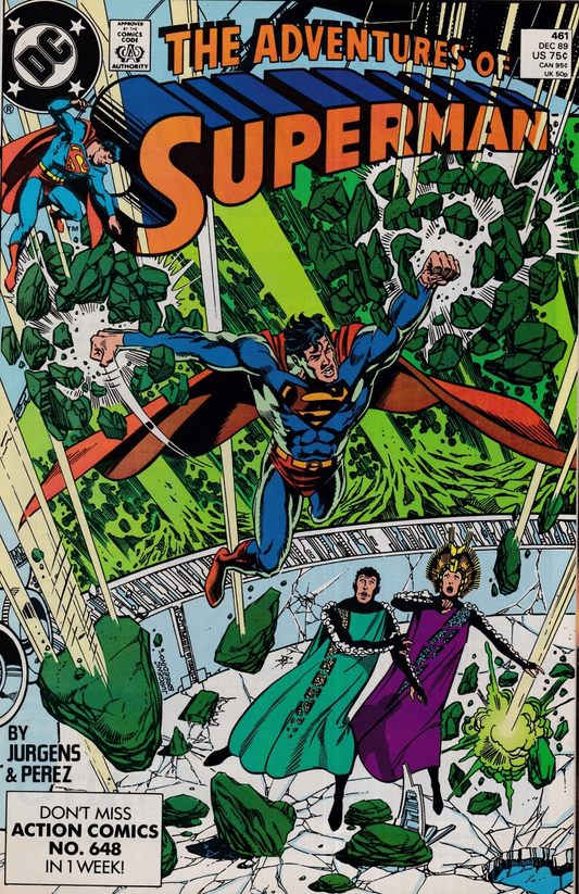 ADVENTURES OF SUPERMAN #461 1989