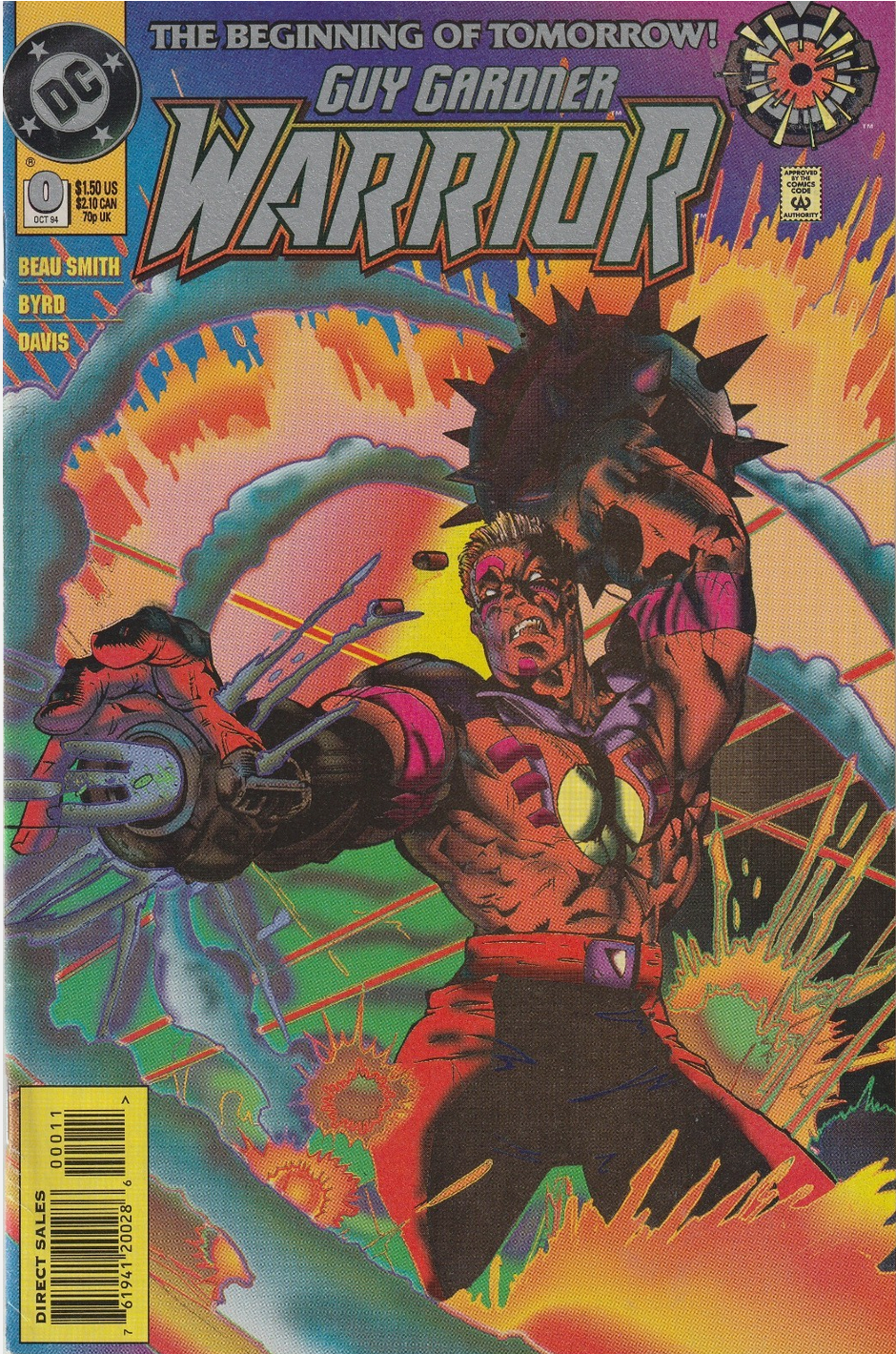 GUY GARDNER WARRIOR #0 1994 Green Lantern DC COMICS