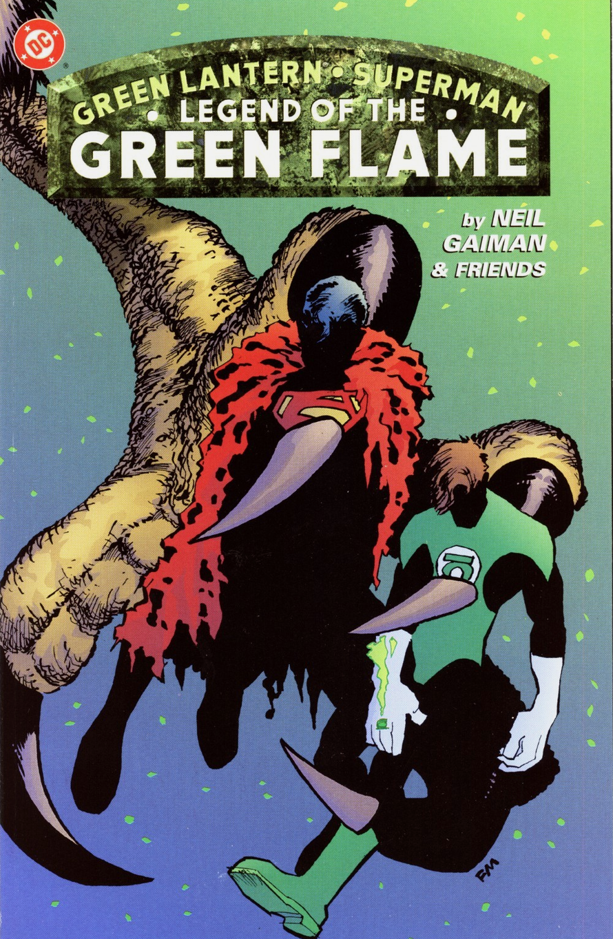 GREEN LANTERN SUPERMAN LEGEND OF THE GREEN FLAME 2000 Green Lantern DC COMICS