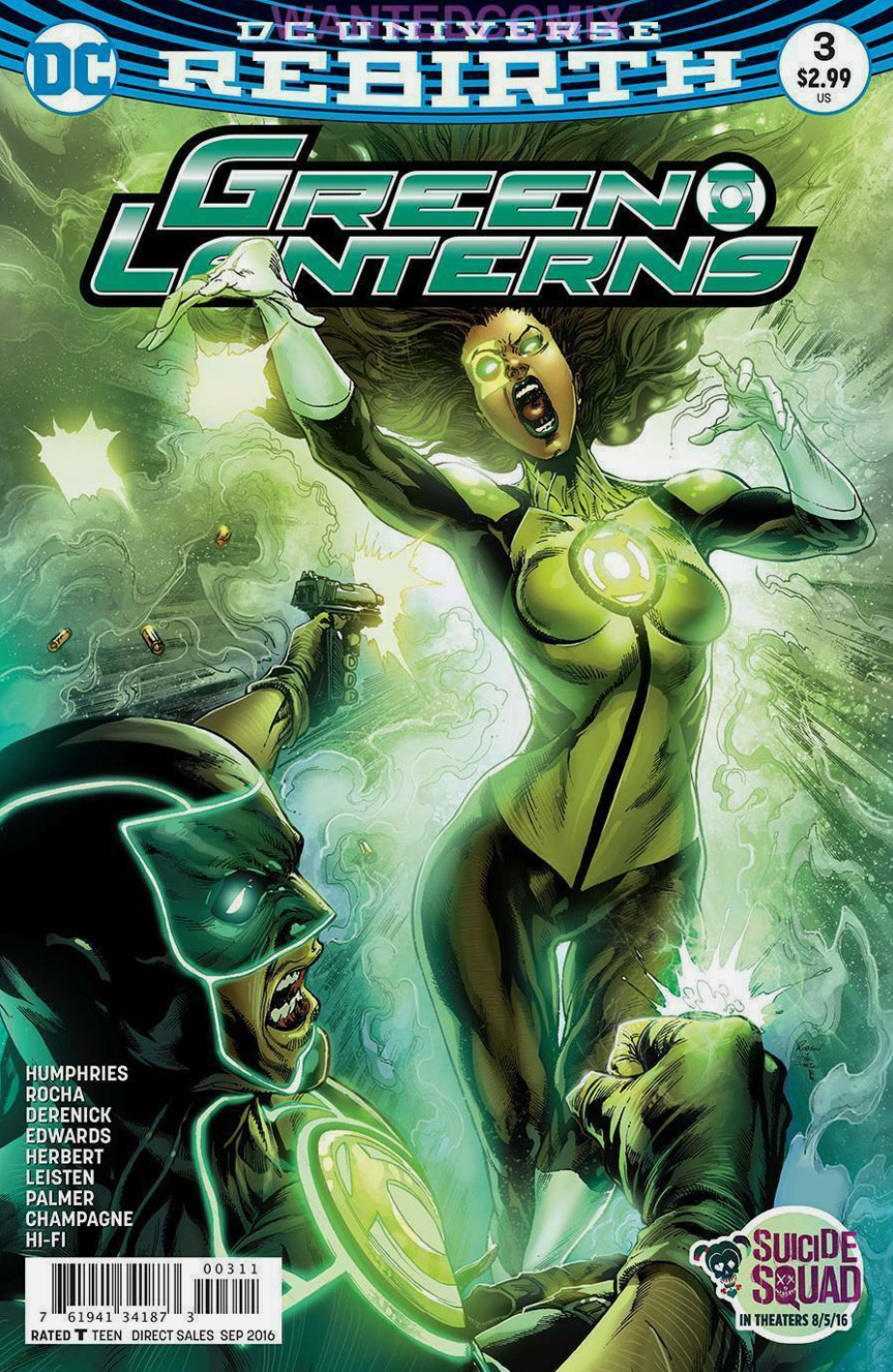 GREEN LANTERNS REBIRTH #3 2016 Green Lantern DC COMICS