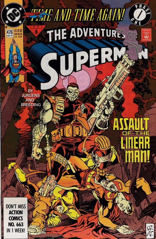 ADVENTURES OF SUPERMAN #476 1991
