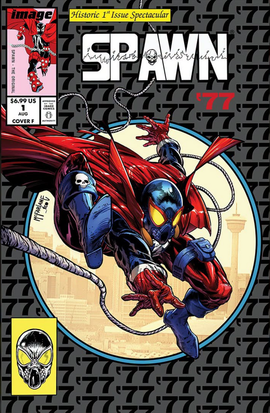 09/09/2026 SPAWN 77 #1 (OF 3) 1:25 TODD MCFARLANE RETRO LOGO VARIANT
