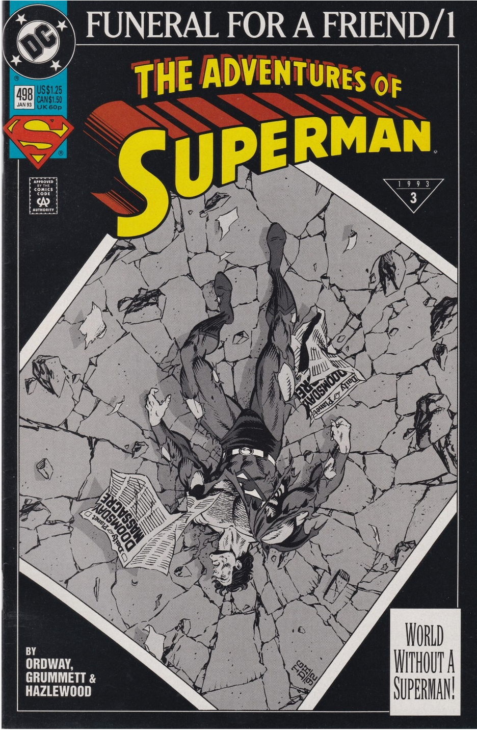 ADVENTURES OF SUPERMAN #498 1993
