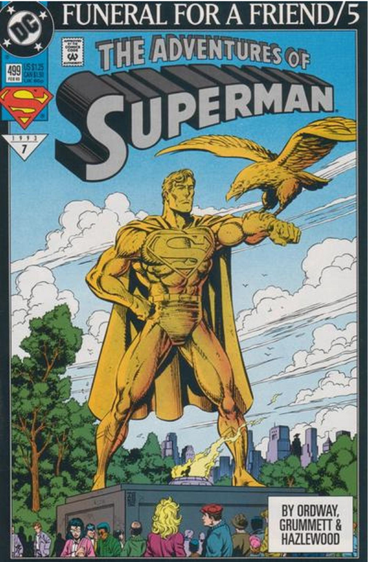 ADVENTURES OF SUPERMAN #499 1993