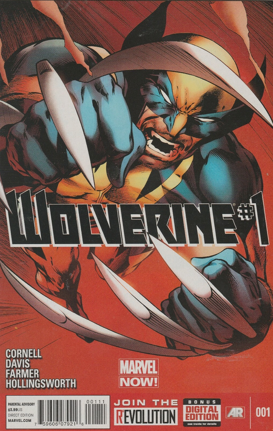 WOLVERINE #1 2013 Wolverine MARVEL COMCS