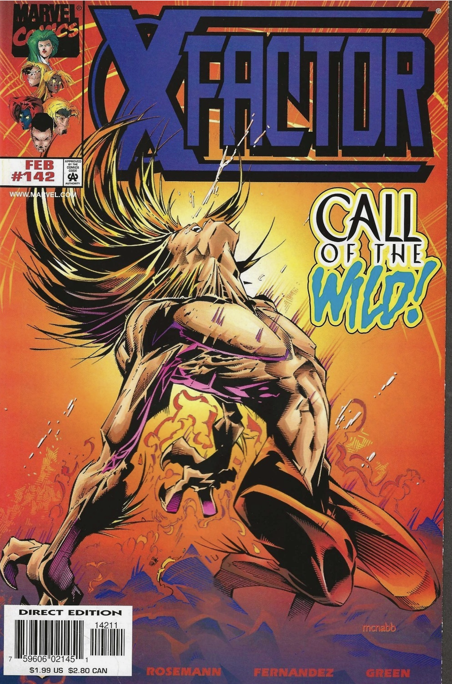 X-FACTOR #142 1997 X-Factor MARVEL COMICS
