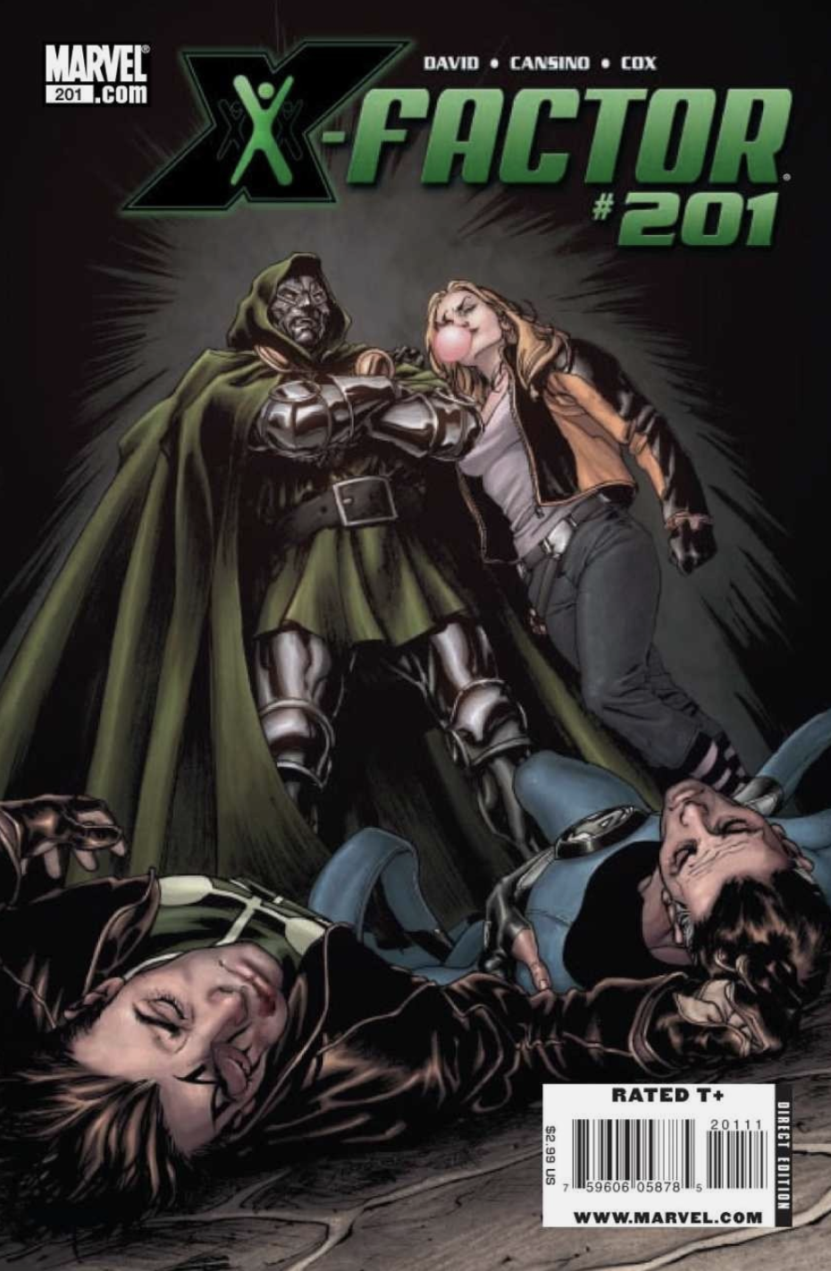 X-FACTOR #201 DR DOOM 2010