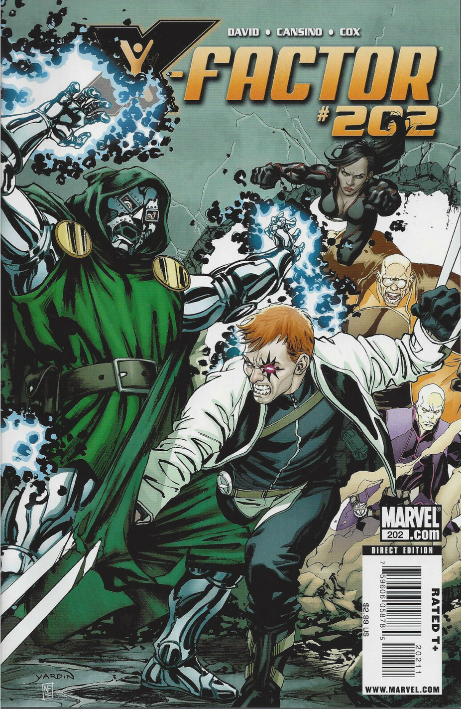 X-FACTOR #202 DR DOOM 2010