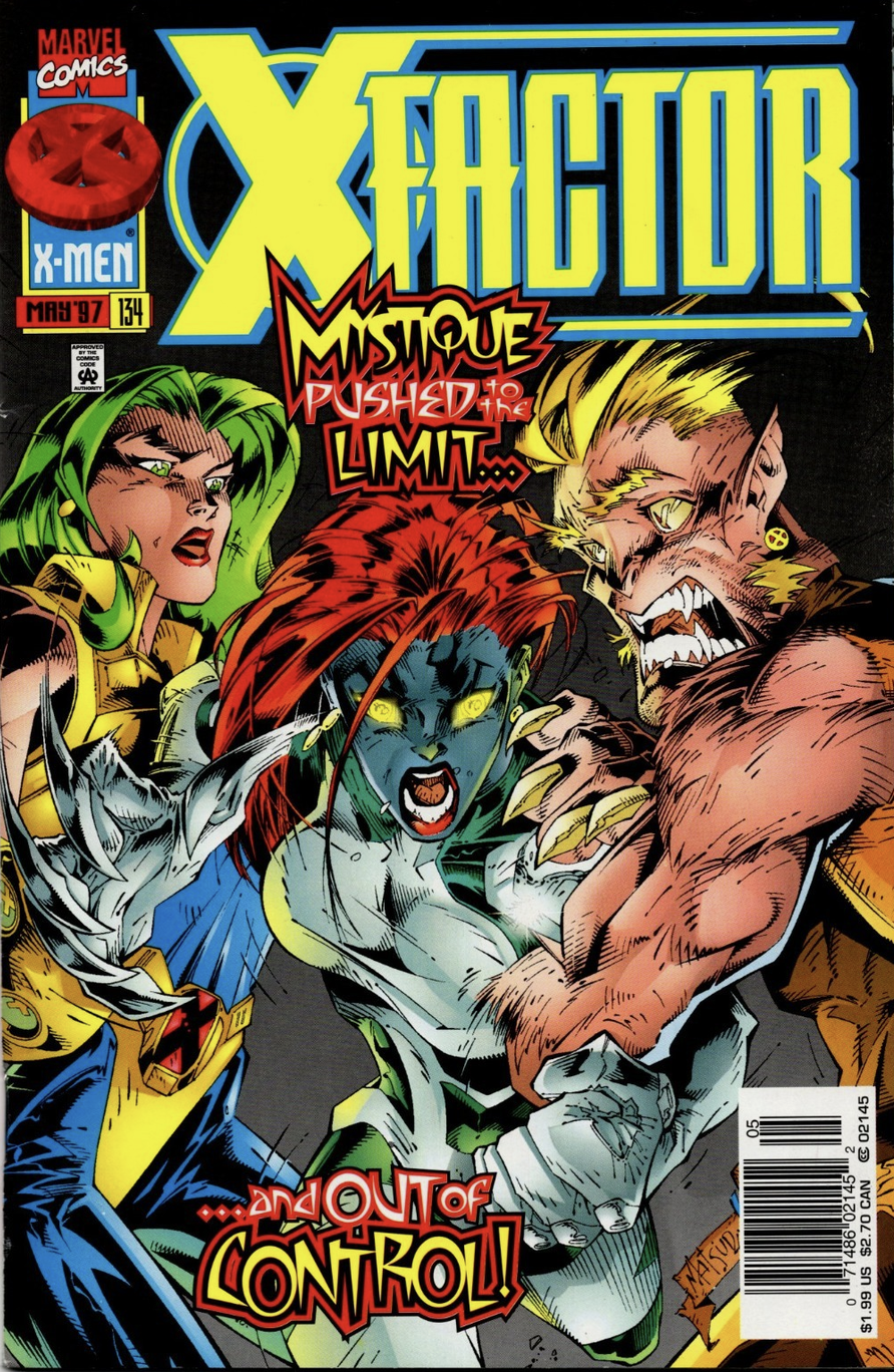 X-FACTOR #134 1997 NEWSSTAND