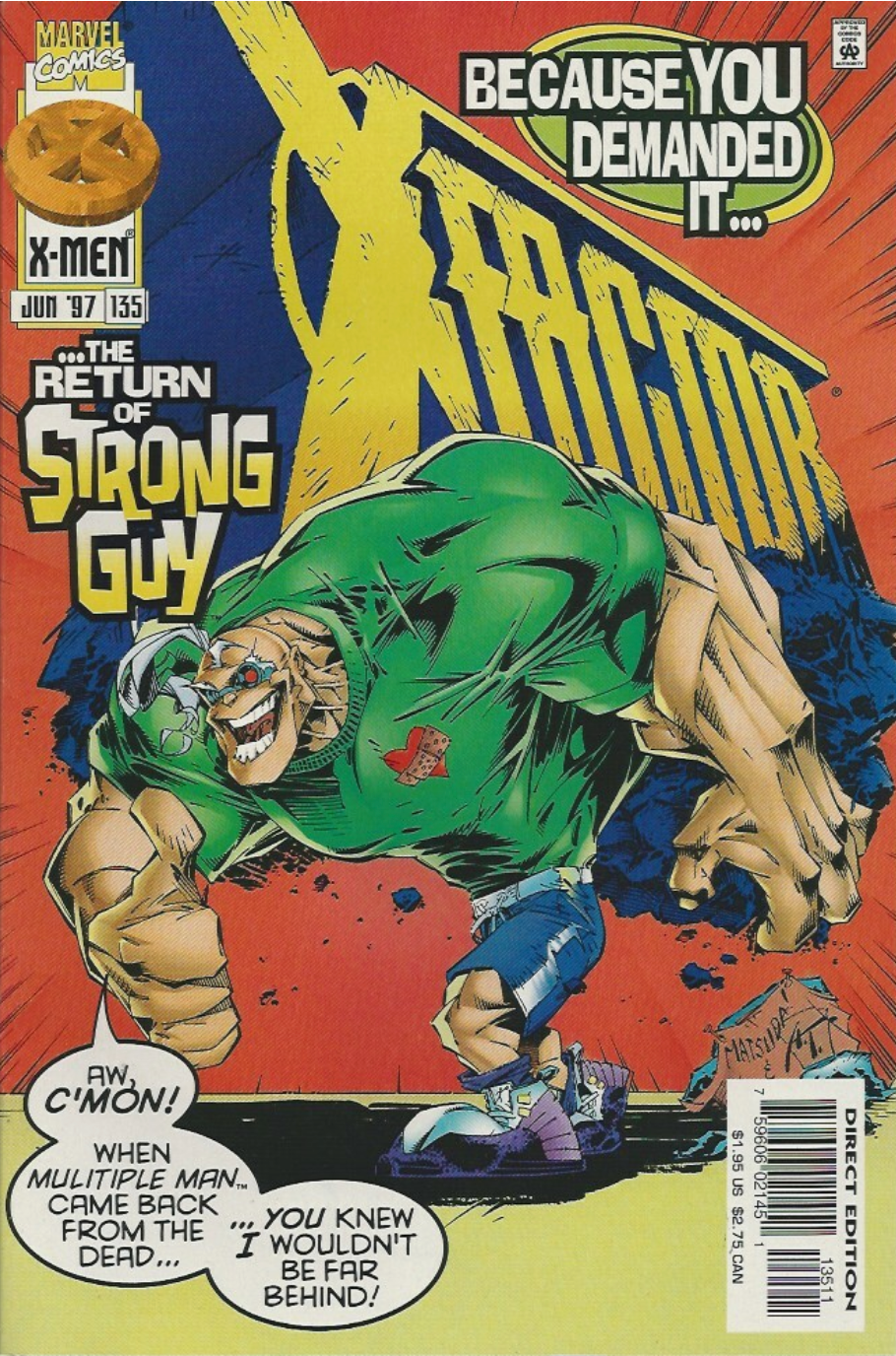 X-FACTOR #135 1997