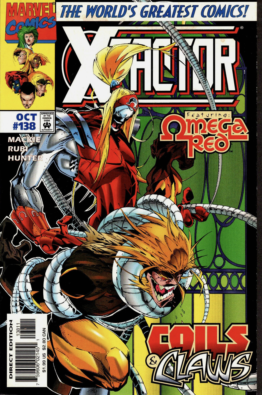X-FACTOR #138 1997